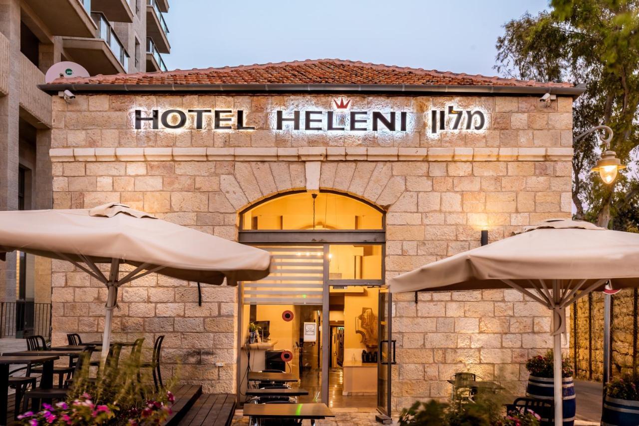 Heleni Hotel Jerusalém Exterior foto