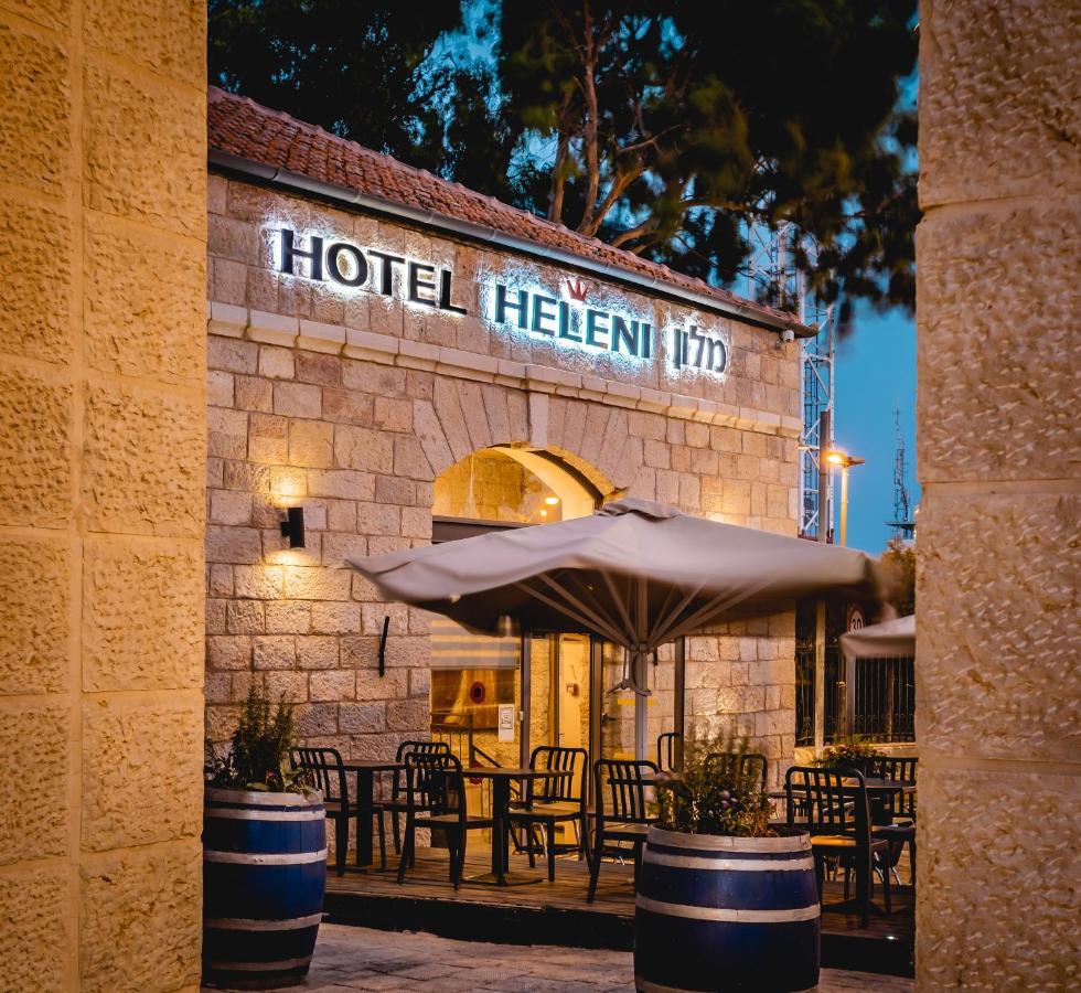 Heleni Hotel Jerusalém Exterior foto