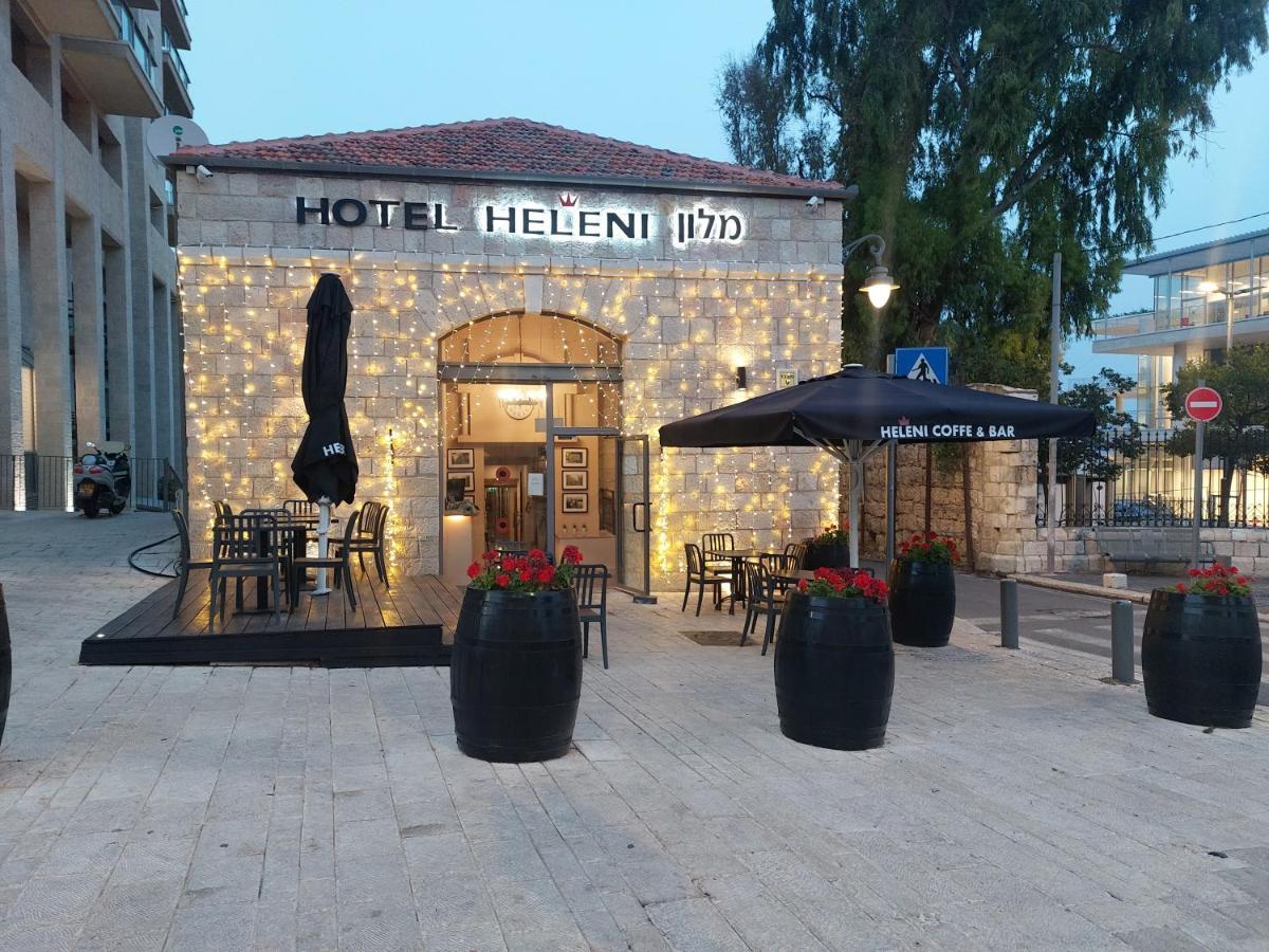 Heleni Hotel Jerusalém Exterior foto