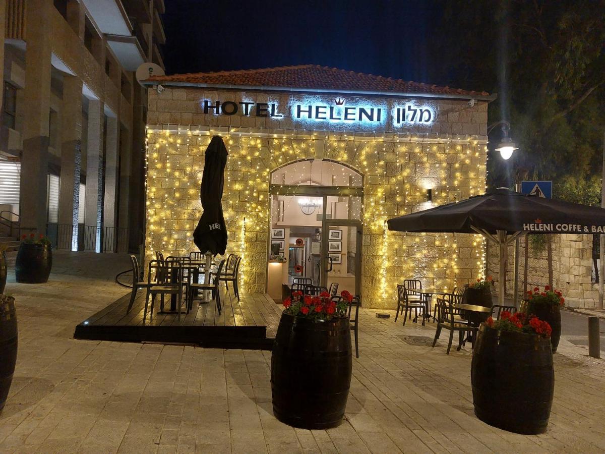 Heleni Hotel Jerusalém Exterior foto